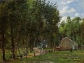 la casa en el bosque 1872 Camille Pissarro